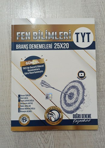 Fen Bilimleri TYT Branş Denemeleri 25x20