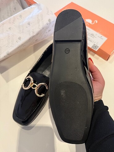 40 Beden siyah Renk Loafer rugan ayakkabı