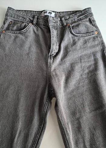 Diğer Gri Yikamali Denim Jean