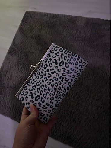 Leopar küçük çanta