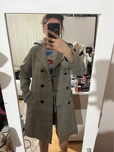 36 Beden gri Renk Ternchcoat