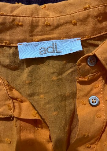 Turuncu adL şık elbise - Görsel 4