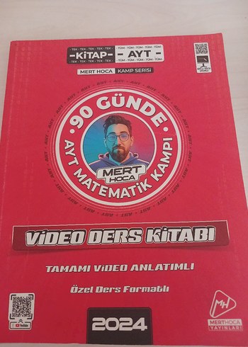 2024 AYT Matematik mert hoca video ders kitabi