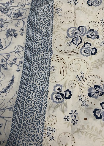 Desenli Kahverengi ve Gri Nevresim Takımı - Görsel 5