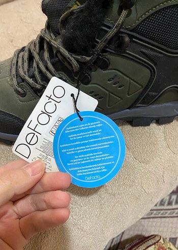 Erkek Haki Renkli Spor Ayakkabı 41 Numara - Görsel 2