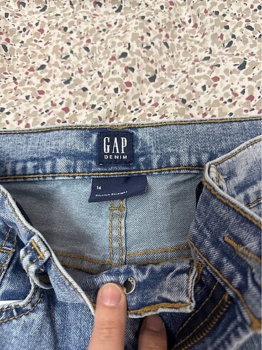 13-14 Yaş Beden Erkek çocuk Gap kot pantolon