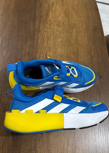 Adidas Adidas Orjinal Lego serisi Mavi Erkek Çocuk Spor Ayakkabı Velcro