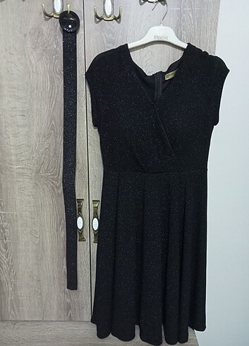 Siyah Mezuniyet Elbisesi - Görsel 6