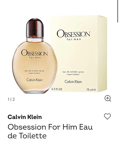 Calvin klein obsession
