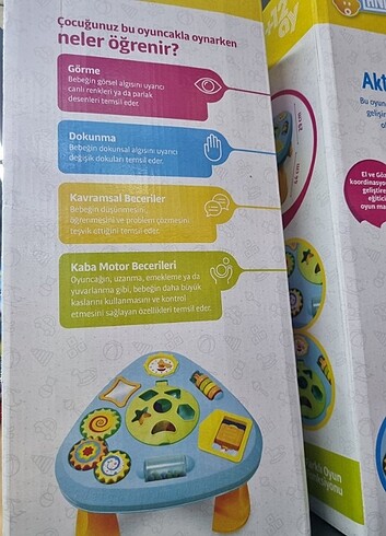 Beden EĞİTİCİ OYUN SEHPASI