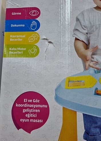 Beden Renk EĞİTİCİ OYUN SEHPASI