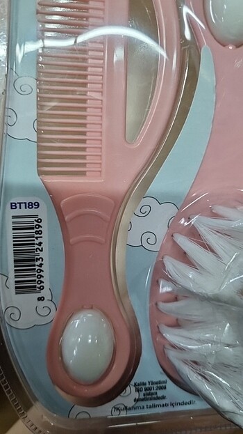 Beden Babytime bebek tarak seti