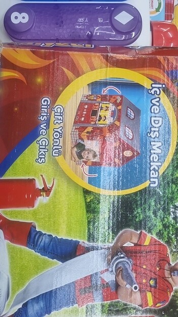 Beden İtfaiyeci oyun çadırı
