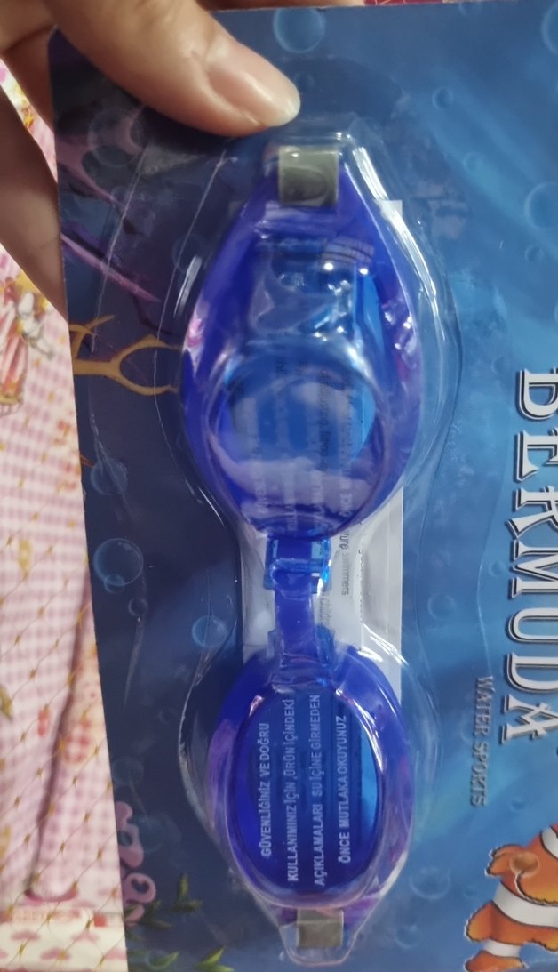 Mavi Bermuda Yüzücü Gözlüğü - Görsel 2