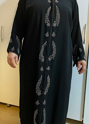 Ferace/ XXL/ siyah / fermuarlı 