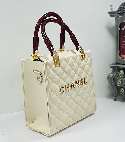 Chanel Chanel krem çanta