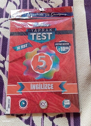  İLK ÖNCE YAPRAK TEST İNGİLİZCE 5 sınıf 