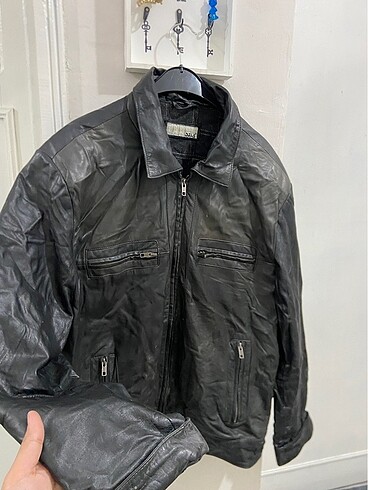 2xl Beden Erkek deri mont