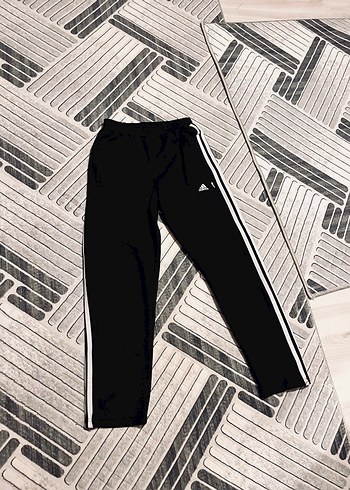 Erkek Siyah Rahat Kesim Eşofman Altı - Görsel 3