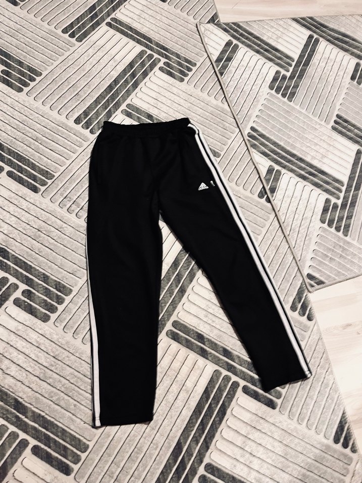 Erkek Siyah Rahat Kesim Eşofman Altı - Görsel 2