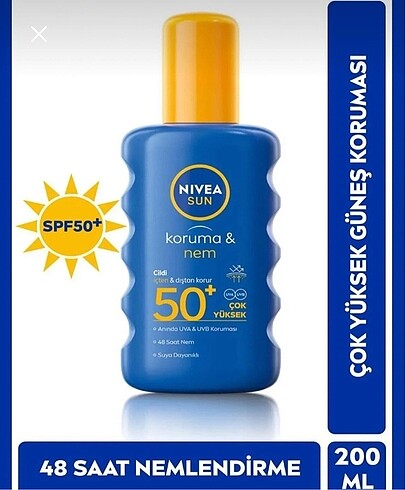  Beden Nivea güneş kremi