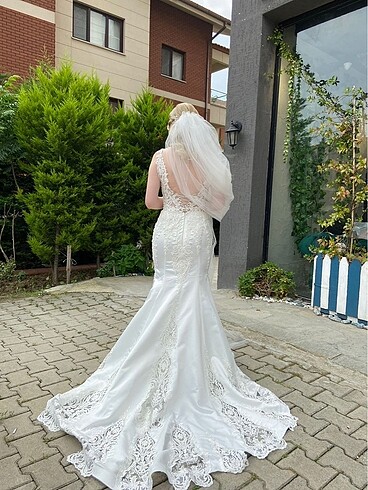 s Beden Balık Model Gelinlik