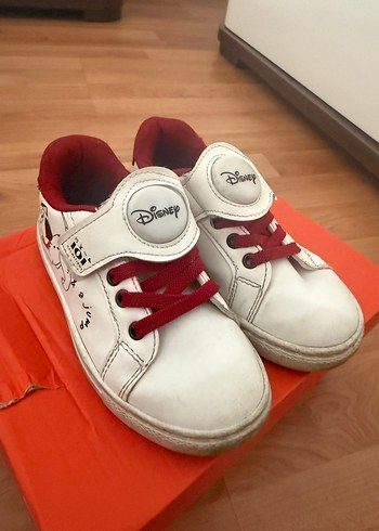 Çocuk Disney Beyaz Spor Ayakkabı