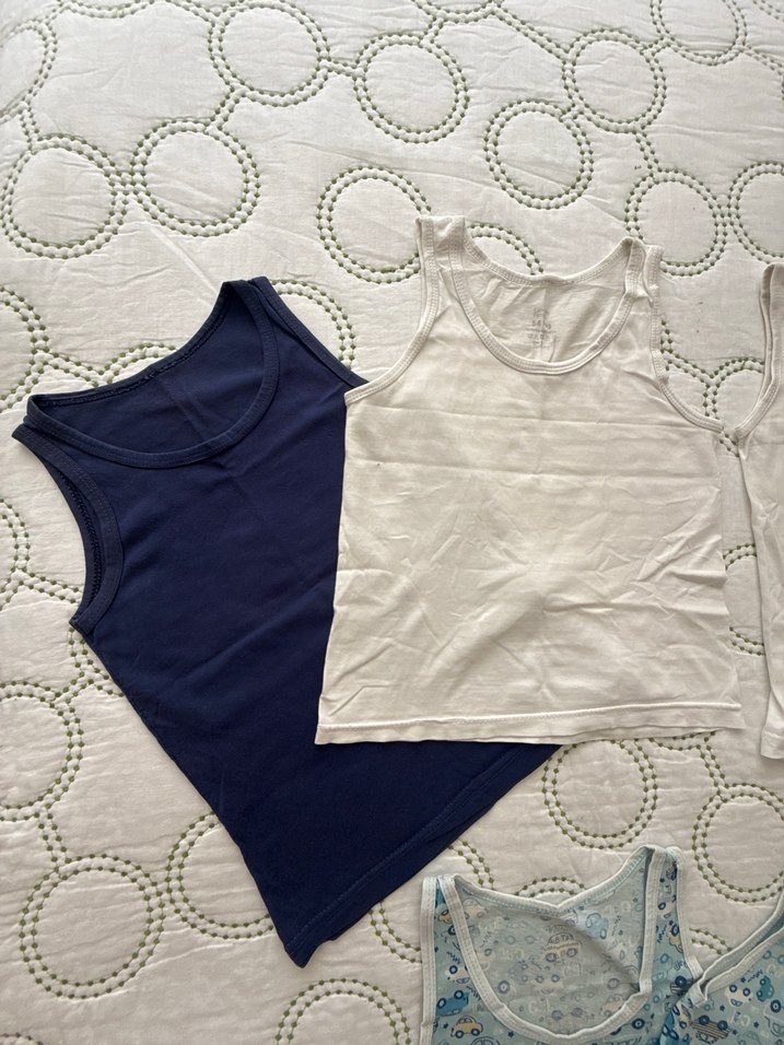 Çocuklar için beyaz ve desenli atletler - Görsel 4