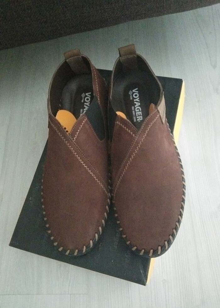 Erkek nubuk ayakkabı VOYAGER - Görsel 4