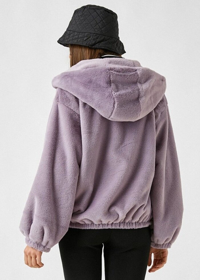 Peluş mont KOTON - Görsel 4