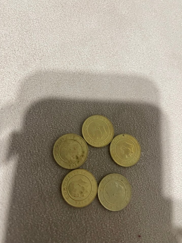 Altın rengi 25 kuruş - Görsel 2