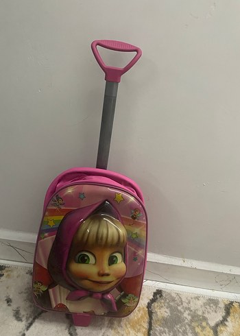 Kız çocuk çekçekli çanta - Görsel 2