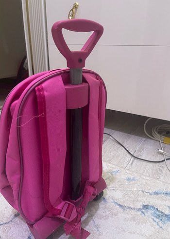 Kız çocuk çekçekli çanta - Görsel 3