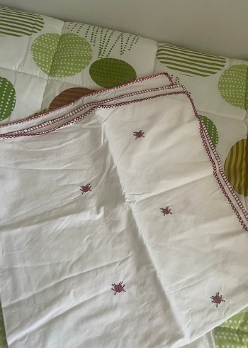 4 parça bebek battaniye çarşaf çeşidi - Görsel 4