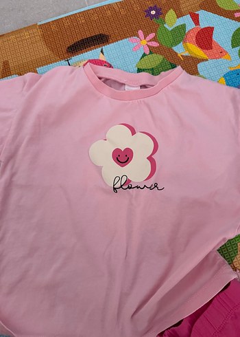 3 Yaş Beden pembe Renk Lcw takım