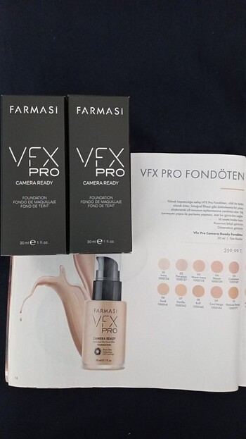 Vfx pro tam kapatıcı fondöten 