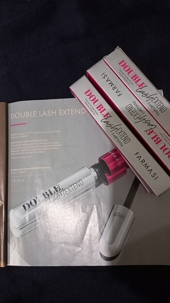 Double lash extend maskara