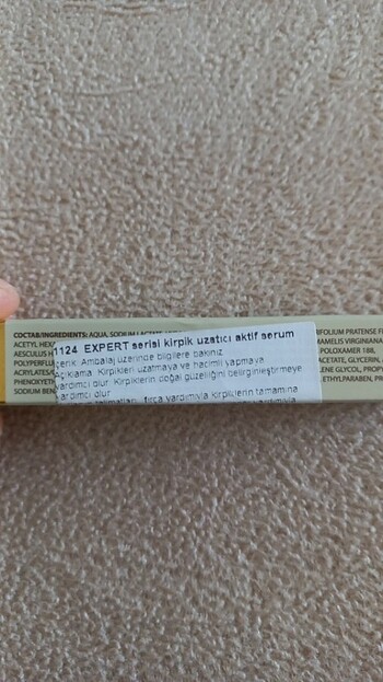 Beden Renk Kirpik uzatici aktif serum