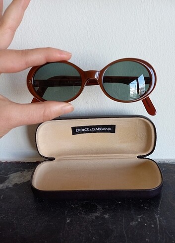 Vintage dolce gabbana güneş gözlüğü