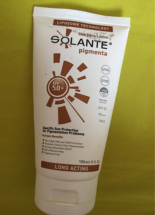 Diğer Solante Spf50+ Güneş Kremi