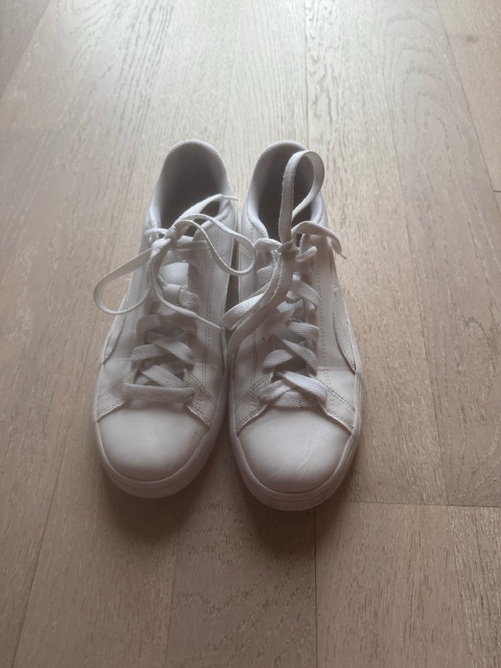 Orjinal Puma Beyaz Kadın Spor Ayakkabı Yüksek Tabanlı - Görsel 4