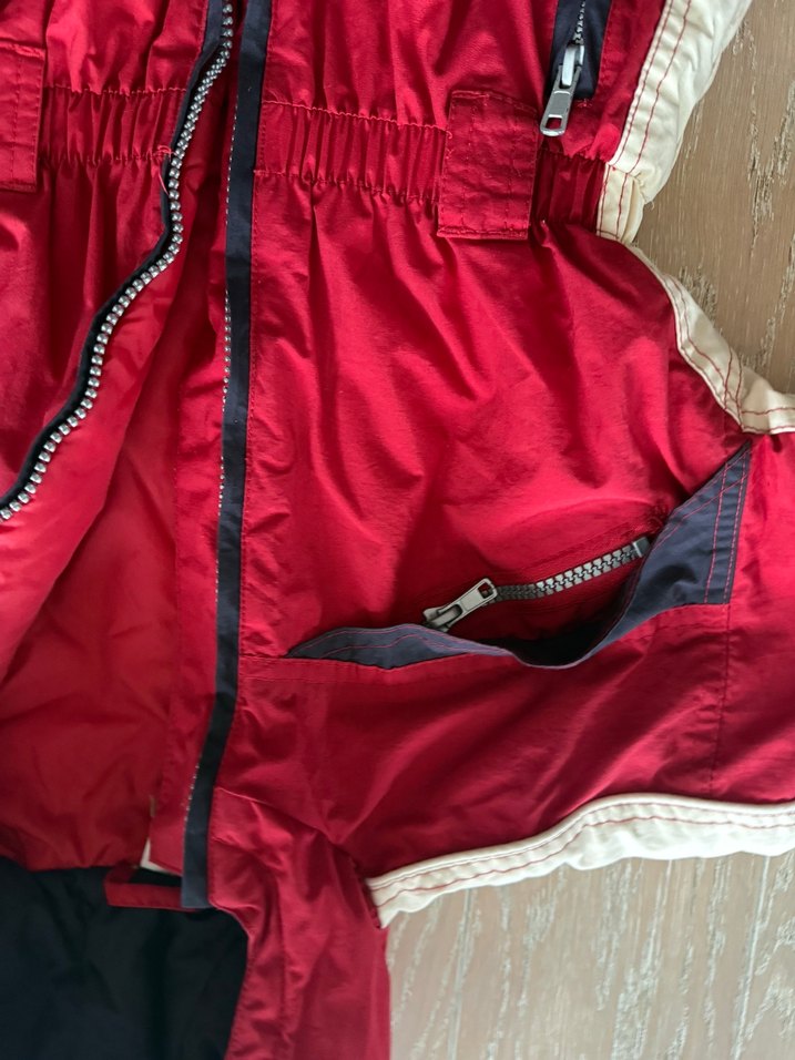 Kız erkek çocuk Kırmızı Kayak Tulumu - Görsel 2