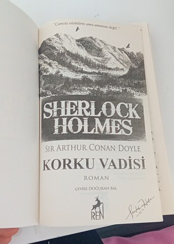 Beden Renk Sherlock Holmes - Korku Vadisi Roman