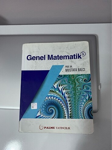 Üniversite Palme yayıncılık genel matematik kitabı