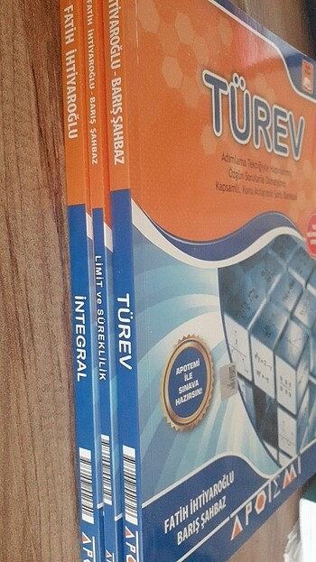  Limit, Türev, İntegral Apotemi