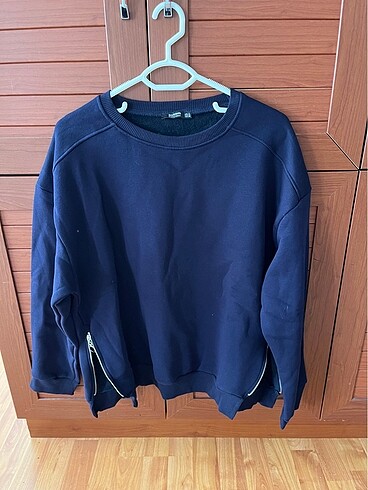 Fermuar detaylı sweat