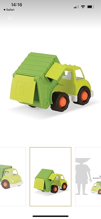  Beden Isabel abbey wonder vehicles çöp kamyonu