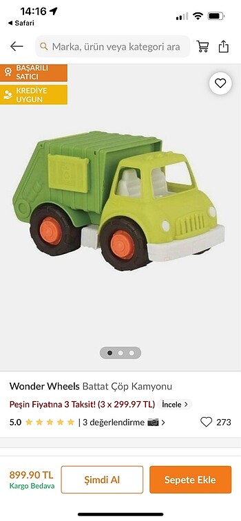 Isabel abbey wonder vehicles çöp kamyonu