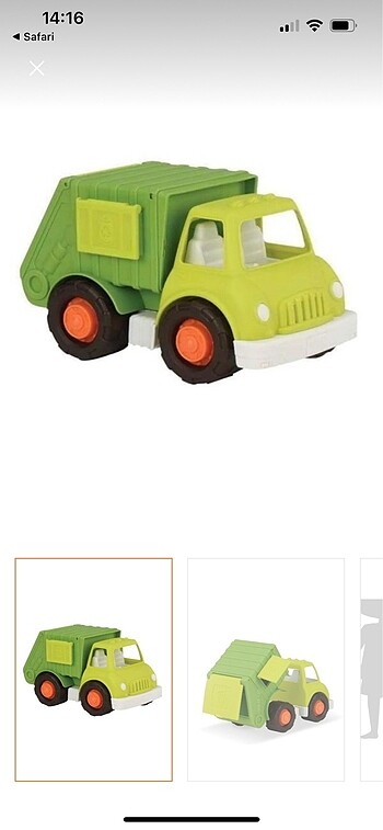  Beden Renk Isabel abbey wonder vehicles çöp kamyonu