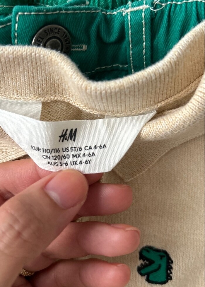 H&M kazak ve pantolon - Görsel 2